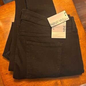 Nine West Women's Skinny Jeans - Black
